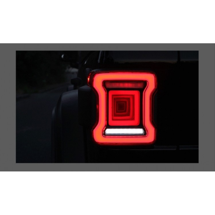 JEEP WRANGLER 08-17 IÇIN UYUMLU 3D LED STOP