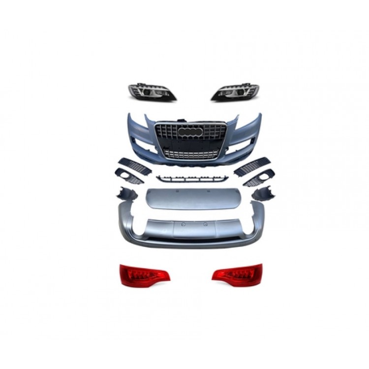 AUDİ Q7 2005-2010 FACELIFT 2011 YÜKSELTME SET (FAR- STOP DAHİL)