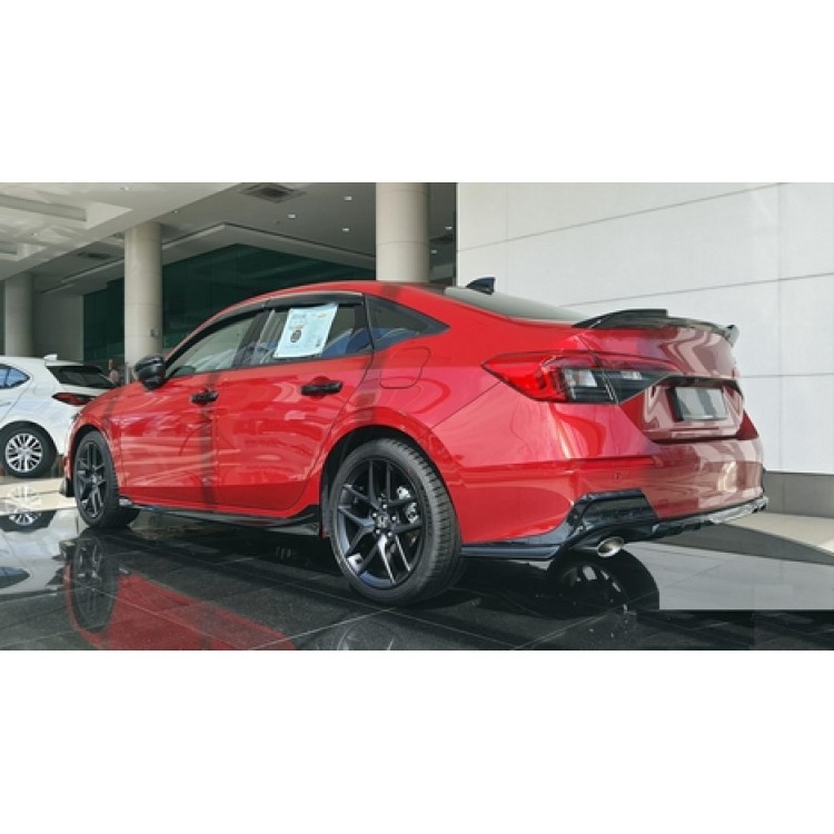 HONDA CIVIC FE1 2022 IÇIN UYUMLU ARKA FLAP TAKIMI - PIANO BLACK