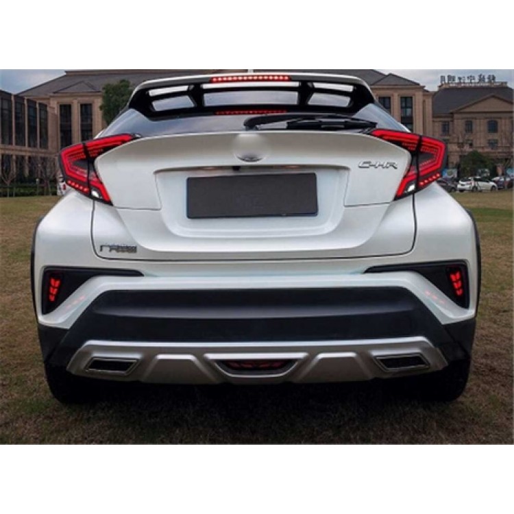 TOYOTA C-HR IÇIN UYUMLU LED STOP - SMOKE (2016-2019) (MAKYAJSIZ KASA IÇIN)