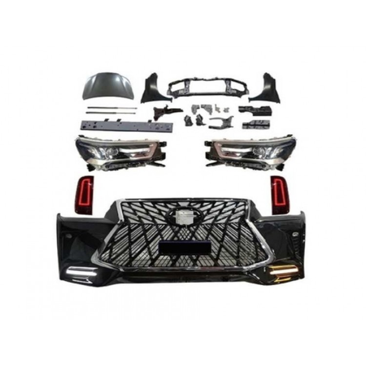 TOYOTA HILUX VIGO (2005-2015) IÇIN UYUMLU LEXUS BODY KIT FULL